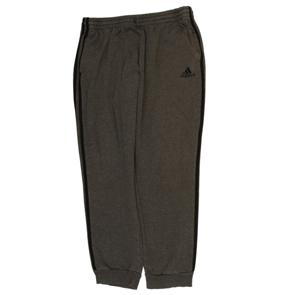 Adidas 90's Elasticated Waistband Drawstrings Joggers / Sweatpants XLarge Grey