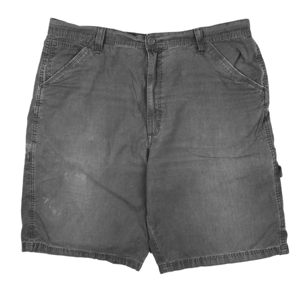 Wrangler 90's Baggy Chino Shorts 40 Grey