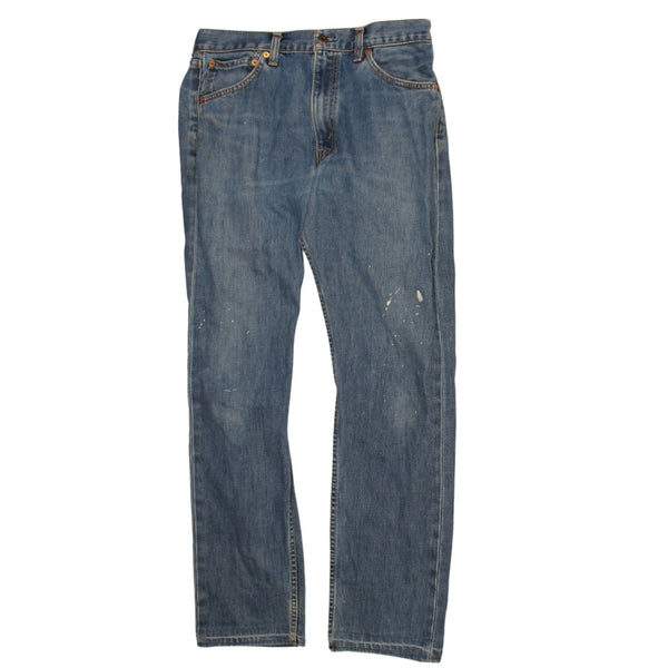 Levi Strauss &Co 90's Straight Leg Baggy Trousers / Pants 32 Blue