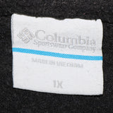 Columbia 90's Full Zip Up Fleece Jumper XLarge Black