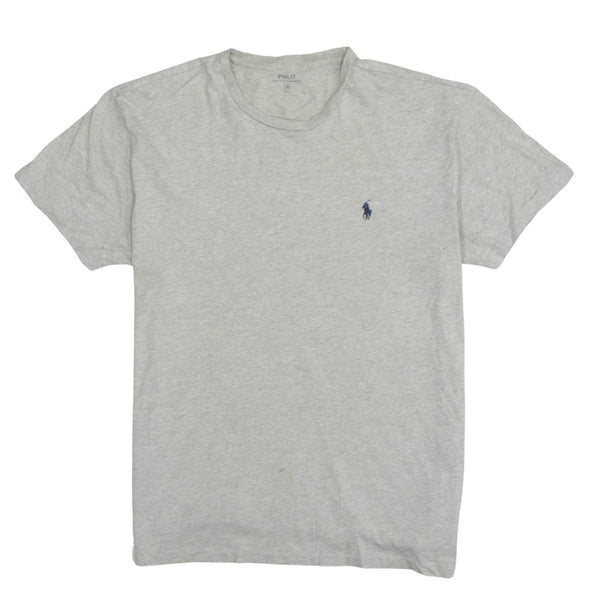 Polo Ralph Lauren 90's Short Sleeves Crew Neck T Shirt Medium Grey