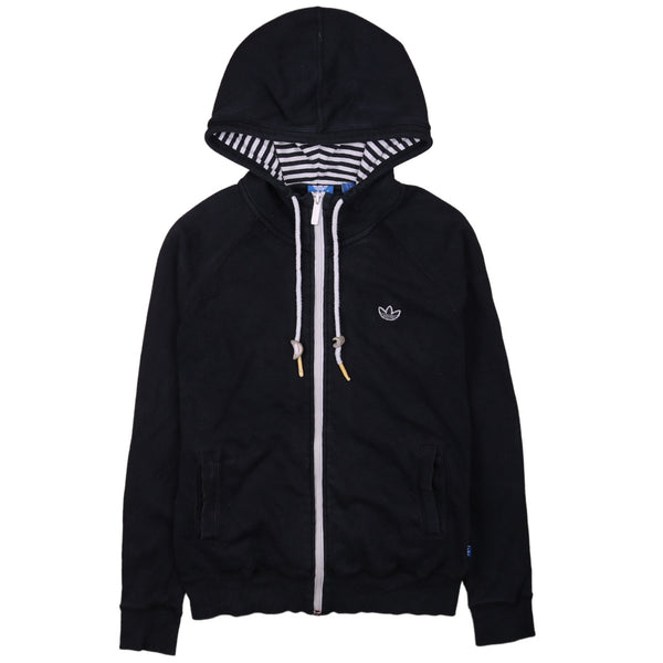 Adidas 90's Full Zip Up Hoodie Medium (missing sizing label) Black