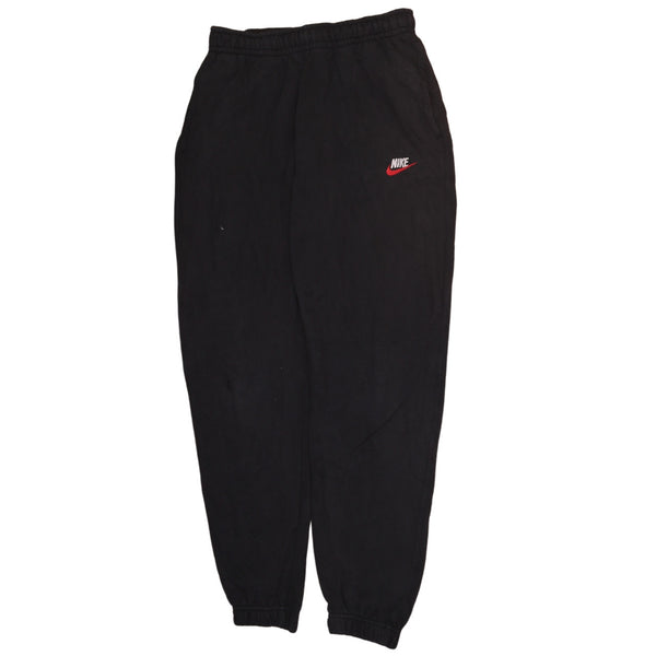 Nike 90's Swoosh Casual Joggers / Sweatpants Medium Black