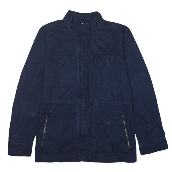 Gap 90's Plain Lightweight Windbreaker Large Navy Blue