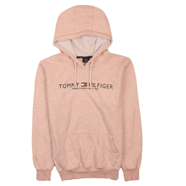 Tommy Hilfiger 90's Spellout Pullover Hoodie XXLarge (2XL) Pink