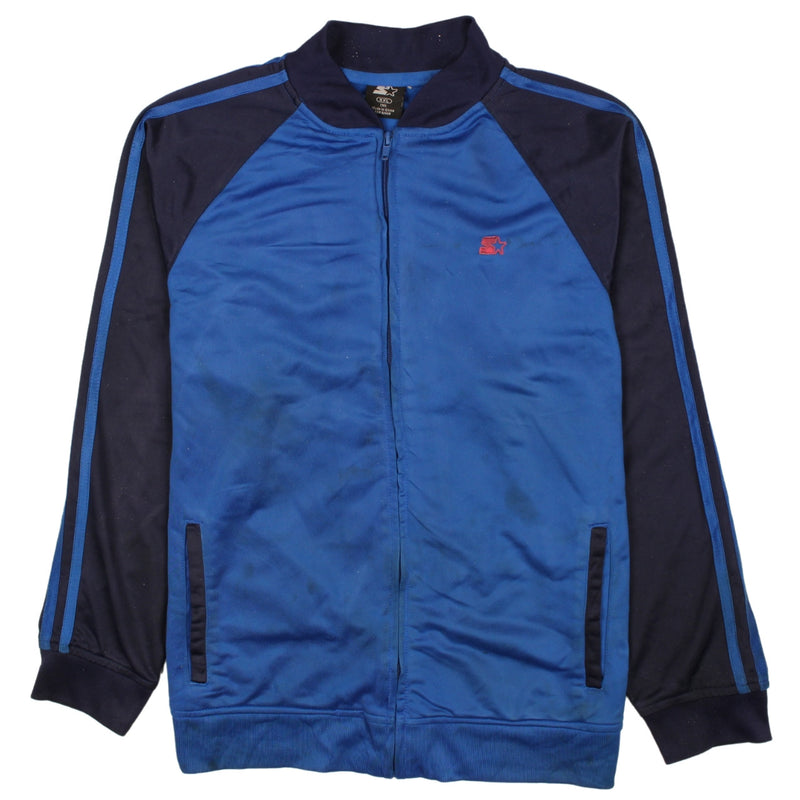 Starter 90's Sportswear Full Zip Up Sweatshirt XXLarge (2XL) Blue