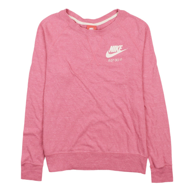 Nike 90's Swoosh Crew Neck Sweatshirt Medium Pink