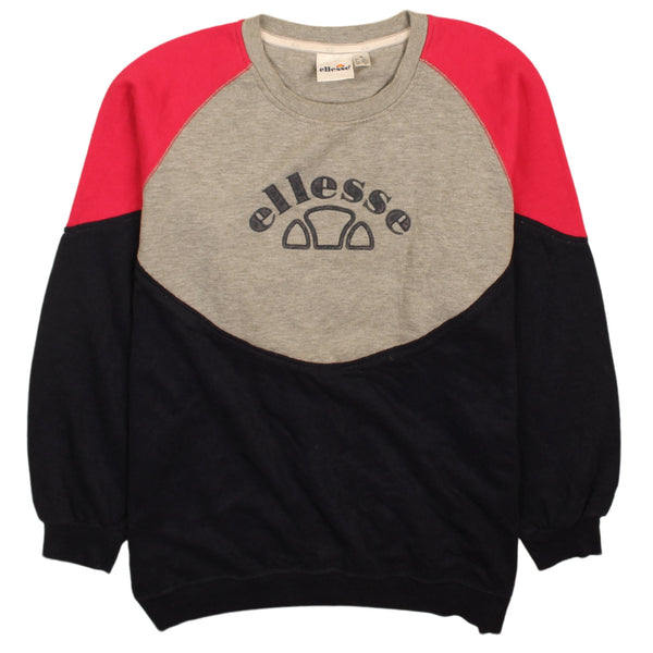 Ellesse 90's Spellout Crew Neck Sweatshirt XXLarge (missing sizing label) Grey