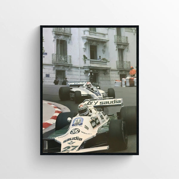 1980 Williams FW07B Ford Poster