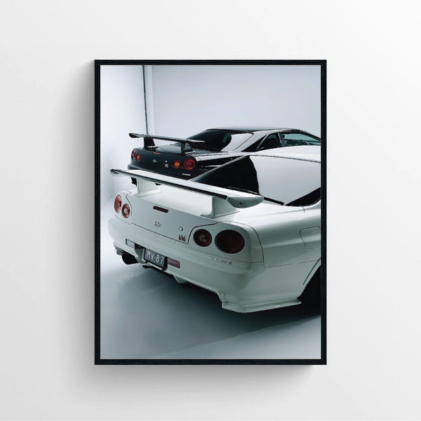 Nissan Skyline Gtr Print Poster