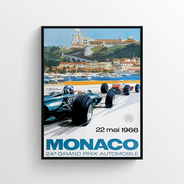 Monaco Grand Prix 1966  Poster