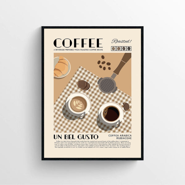 Coffee Un Bel Gusto Poster