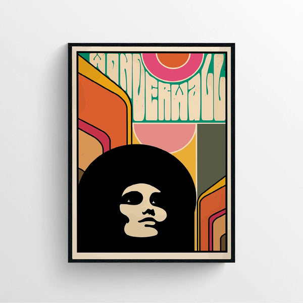 Simple Canvas Art Print Poster