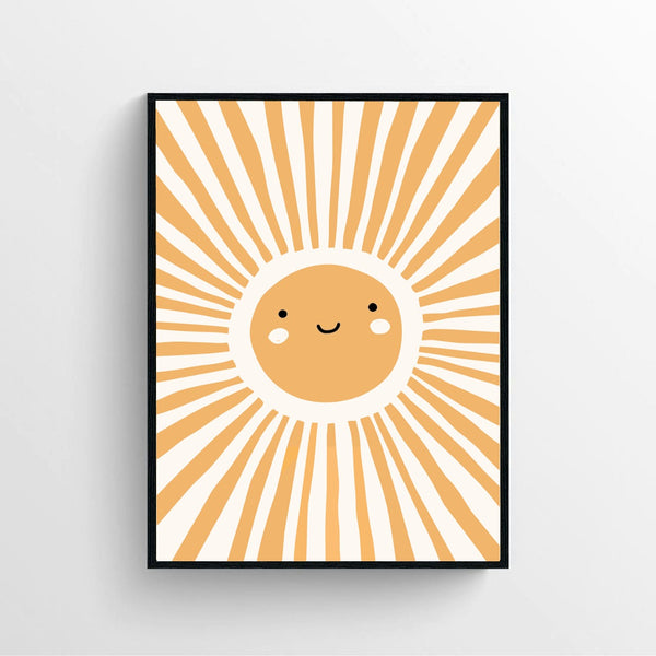 Smiling Sun Poster