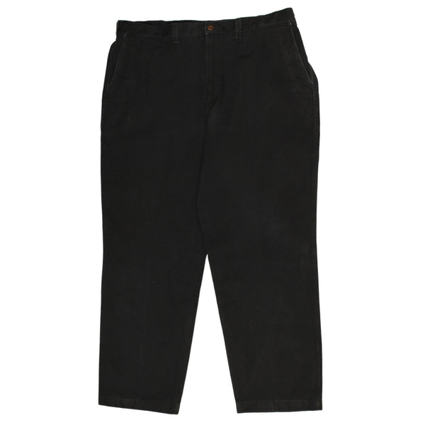 Farah 90's Straight Leg Baggy Trousers / Pants 38 Black