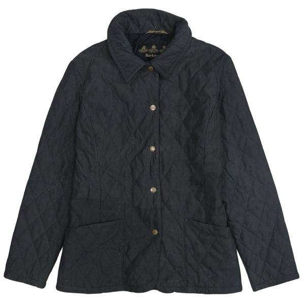 Barbour 90's Lightweight Button Up Windbreaker Medium  Black