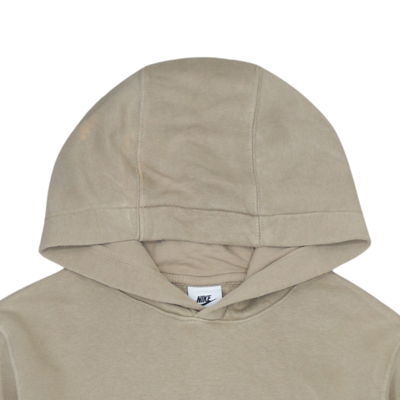 beige nike hoodie vintage