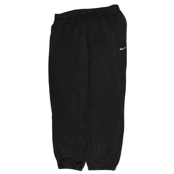 Nike 90's Swoosh Elasticated Waistband Drawstrings Joggers / Sweatpants XXLarge (2XL) Black