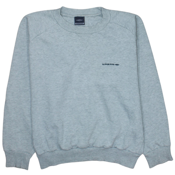 Umbro 90's Lightweight Crew Neck Sweatshirt Large Grey