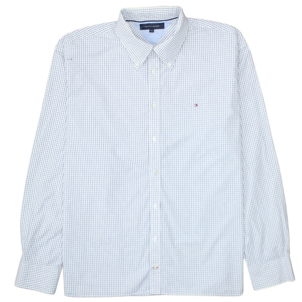 Tommy Hilfiger 90's Long Sleeve Button Up Shirt XXLarge (2XL) White
