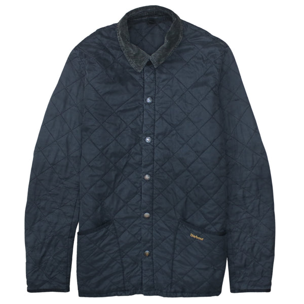 Barbour 90's Lightweight Button Up Windbreaker Medium Black