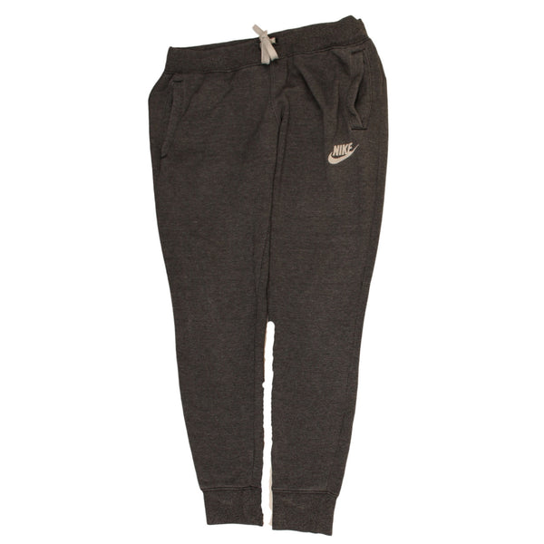 Nike 90's Swoosh Casual Joggers / Sweatpants Medium Grey