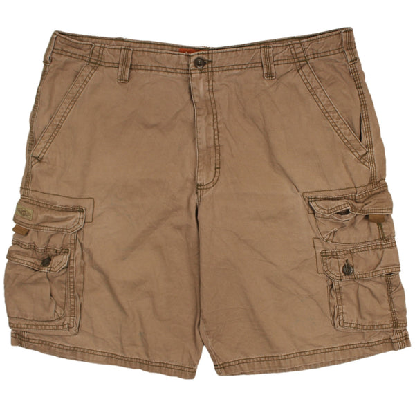 Lee 90's Cargo Pockets Shorts 40 Tan Brown