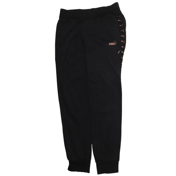 Puma 90's Casual Joggers / Sweatpants Medium Black