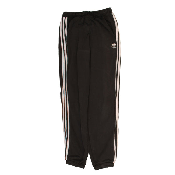 Adidas 90's Elasticated Waistband Drawstrings Joggers / Sweatpants 28 Black