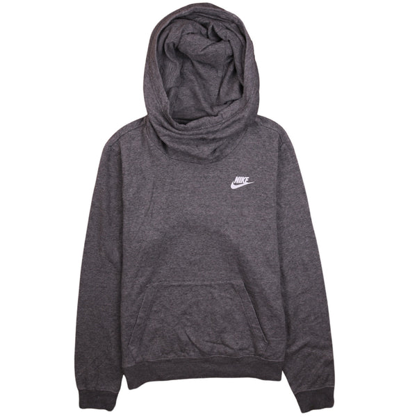 Nike 90's Swoosh Pullover Hoodie Small Grey