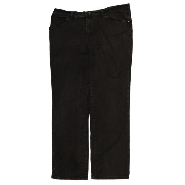 Lee 90's Straight Leg Baggy Jeans / Pants 40 Black