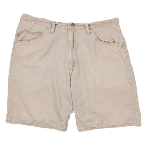 Wrangler 90's Baggy Chino Shorts 34 Grey