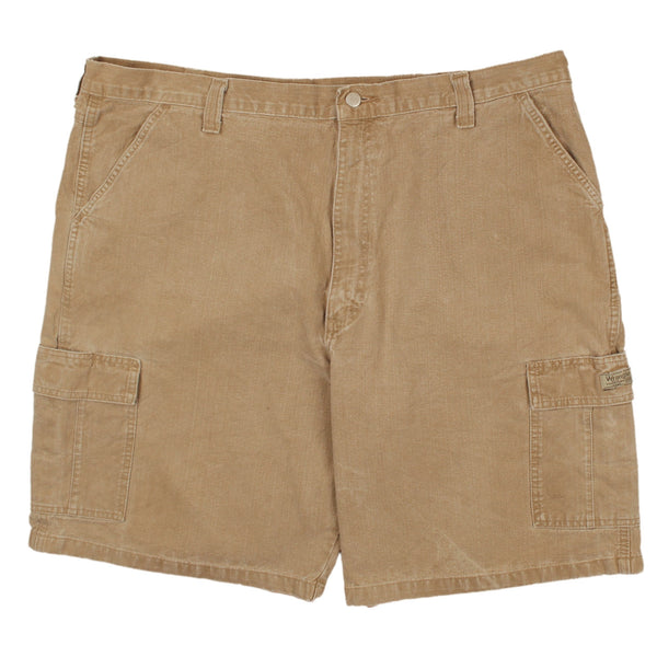 Wrangler 90's Cargo pockets Shorts 42 Tan Brown