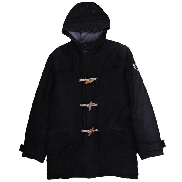 Aigle 90's Full Zip Up Hoodie Large (missing sizing label) Black