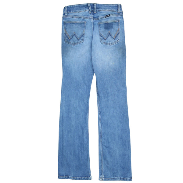 Levi Strauss Light Blue Jeans Women’s W28 Faded Wash Straight Leg Denim Trousers