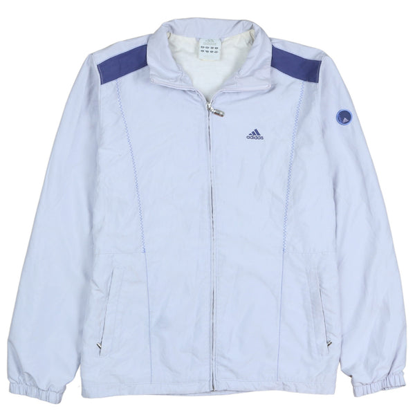 Adidas 90's Lightweight Full Zip Up Windbreaker Large (missing sizing label) Purple