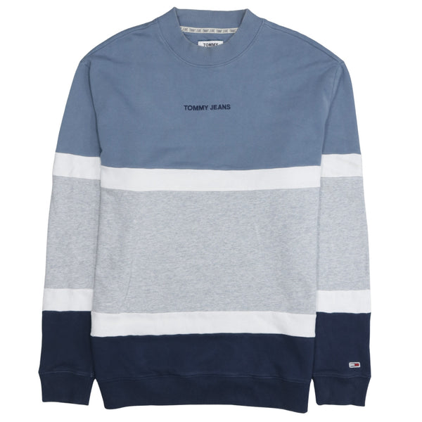 Tommy Jeans 90's Lightweight Crew Neck Sweatshirt Medium Blue