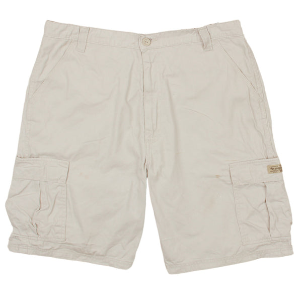 Wrangler 90's Cargo Pockets Shorts 36 Beige Cream