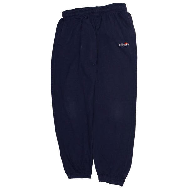 Ellesse 90's Casual Joggers / Sweatpants XLarge Navy Blue