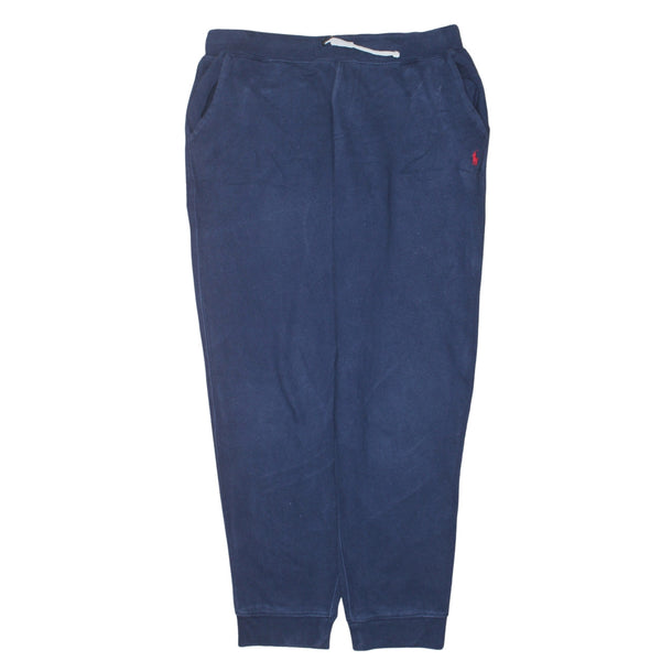 Polo Ralph Lauren Navy Blue Joggers Women’s XLarge Embroidered Pony Fleece Sweatpants Loungewear