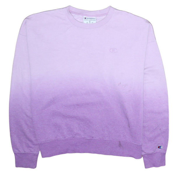 Champion 90's Heavyweight Crew Neck Sweatshirt Medium Purple