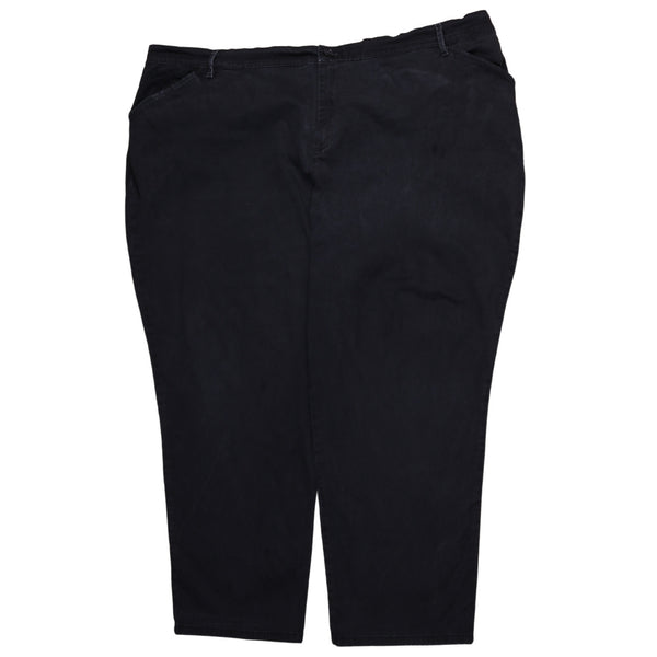 Lee 90's Straight Leg Baggy Trousers / Pants 44 Black