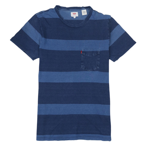 Levi's   T Shirt Small Navy Blue