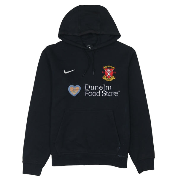 Nike 90's Swoosh Pullover Hoodie Medium Black