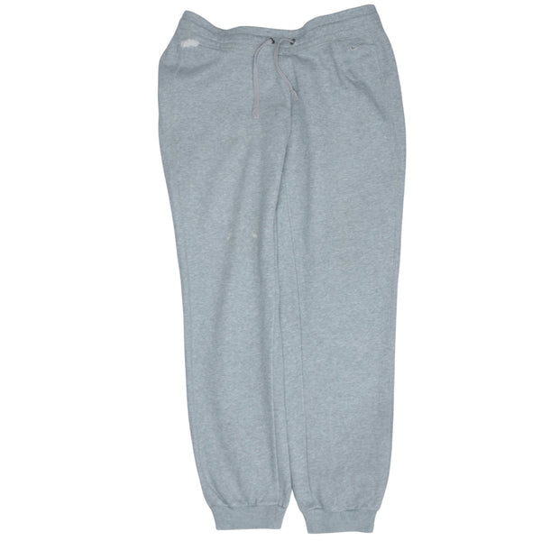Nike Light Grey Joggers Men’s Small Drawstring Waist Elastic Cuff Sweatpants