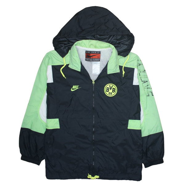 Nike 90's Swoosh Full Zip Up Windbreaker XLarge Black