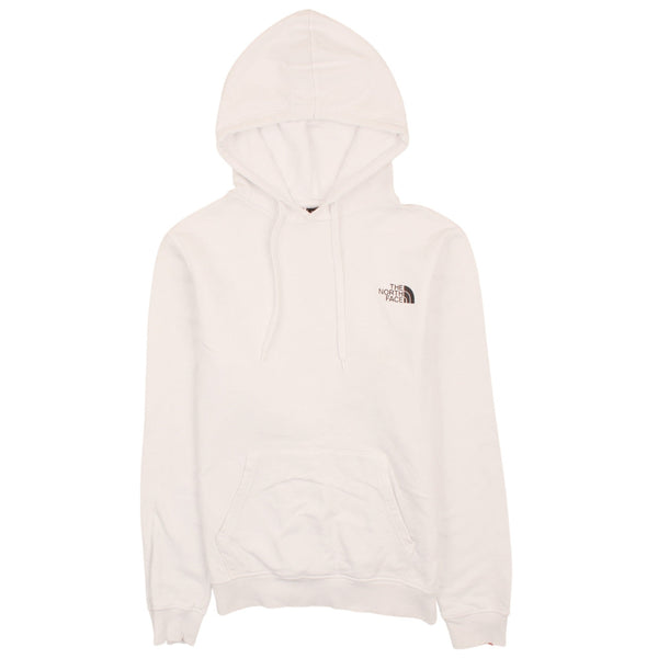 The North Face 90's Drawstring Pockets Pullover Hoodie Small White