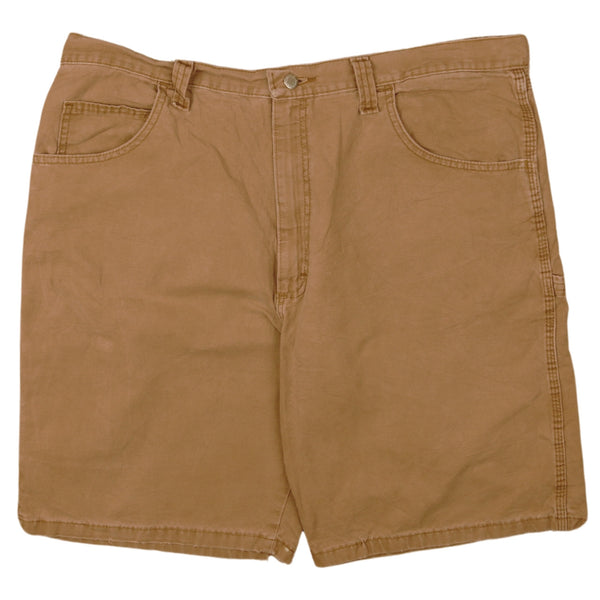 Wrangler 90's Baggy Chino Shorts 40 Tan Brown