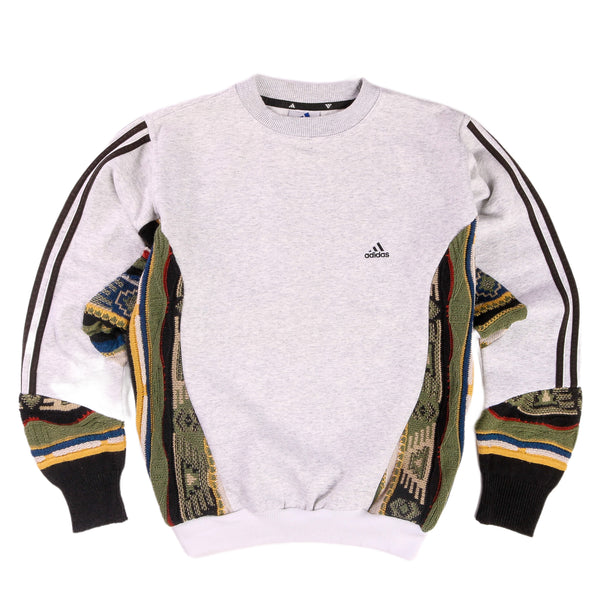 REWORK Adidas X COOGI 90's Crewneck Sweatshirt Men's Medium Grey