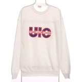 Unknown 90's College Crewneck Student Alumni League Sweatshirt XLarge White